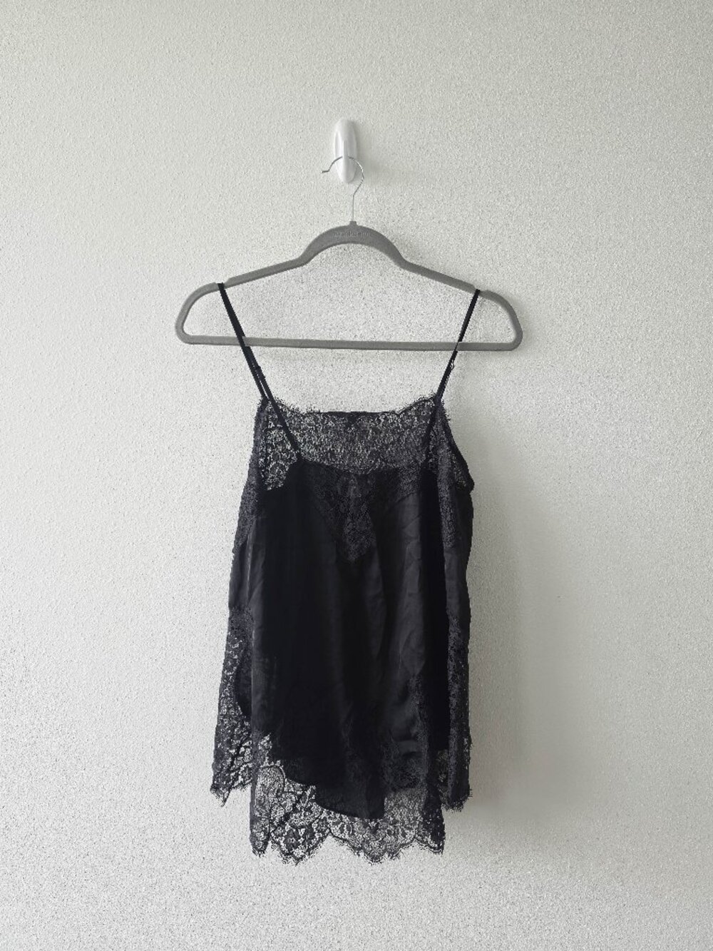Victoria Secret Black Baby Doll Lace Top